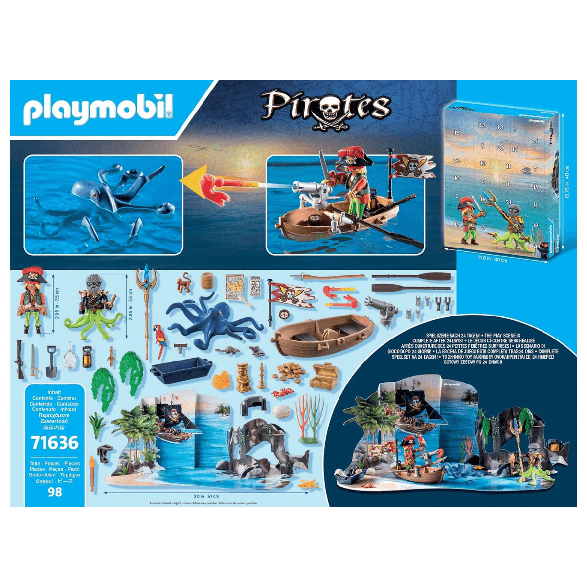 PLAYMOBIL Pirates advent calendar - Lastenurk.com