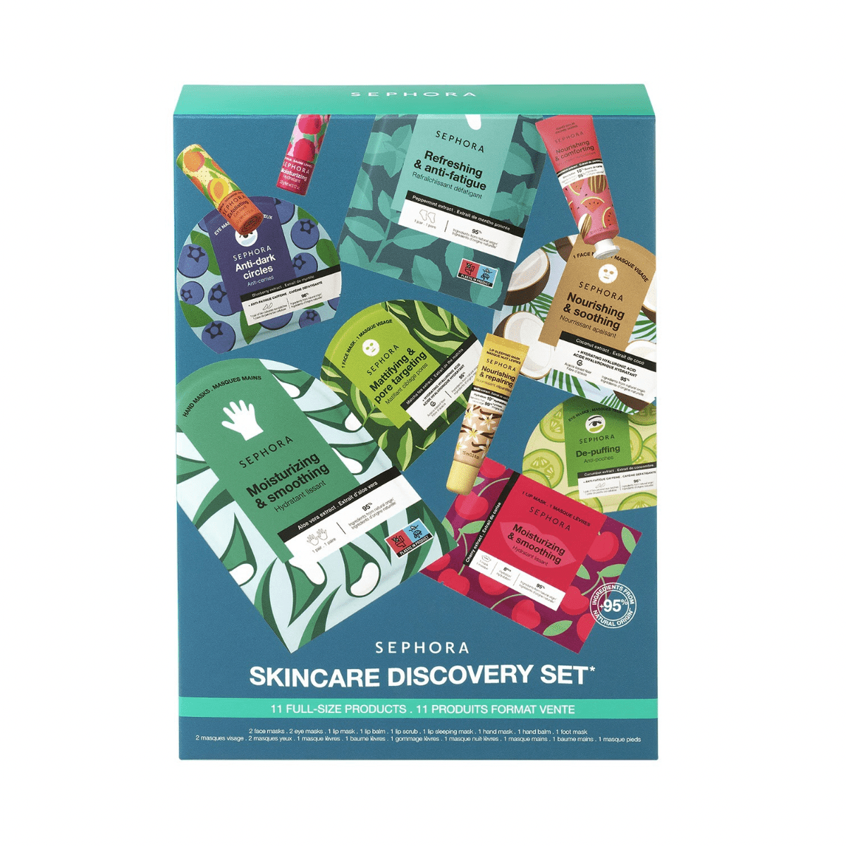 Sephora Collection Colorful Skincare izmēģinājuma komplekts, 11 gab. - Lastenurk.com