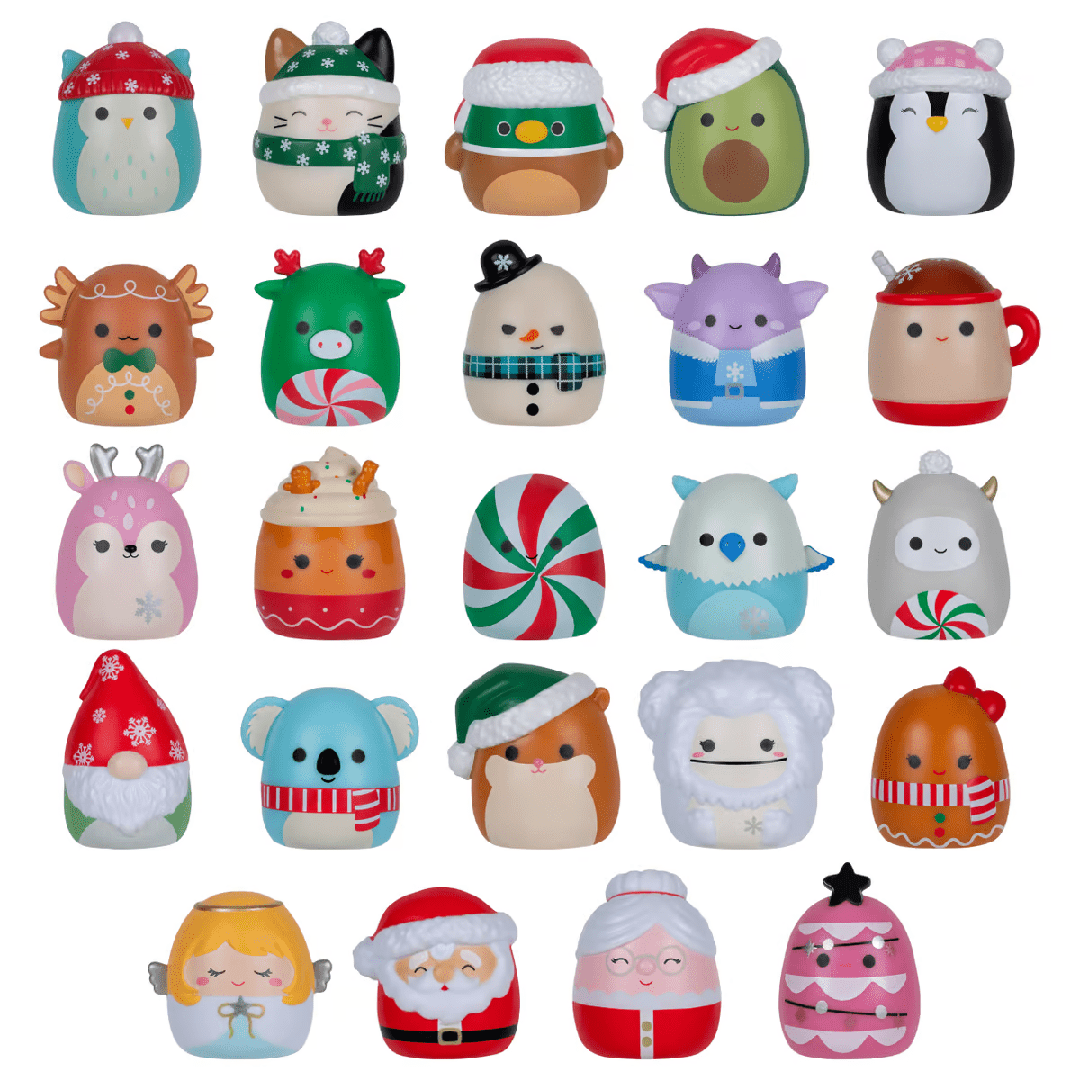 Squishmallows — Squish - a - longs Holiday advent calendar - Lastenurk.com