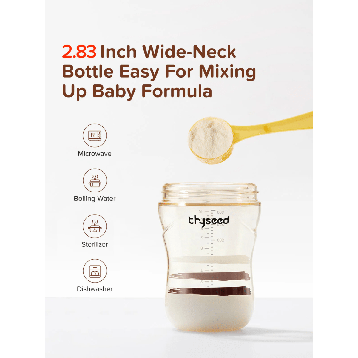 Thyseed Baby Straw Cup, 300ml - Lastenurk.com