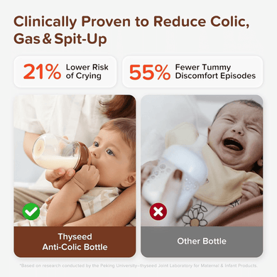 Thyseed klaasist Natural anti‑colic beebipudel