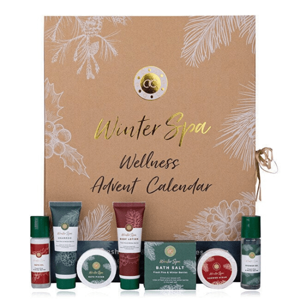 Winter Spa Wellness advent calendar - Lastenurk.com