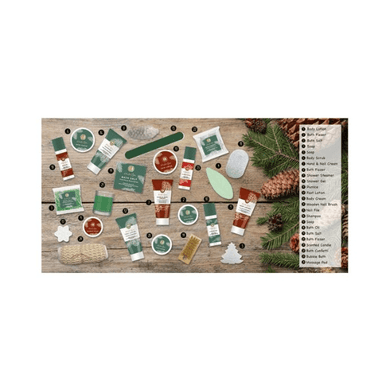 Winter Spa Wellness advent calendar