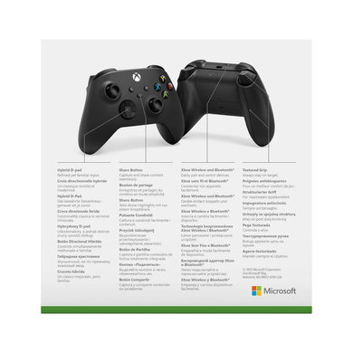 Xboxi juhtmevaba kontroller — Carbon Black